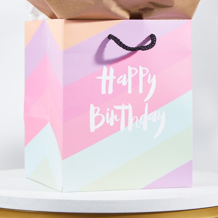 The Birthday Blush Gift Bag Moonpig